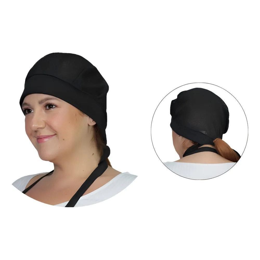 2X Touca Toquinha Telinha Lavável Cozinha Uniforme Restauran