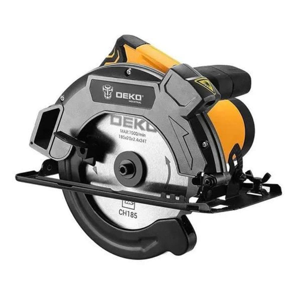 2X Serra Circular 7-1/4 Pol. 1600W Deko Frequên