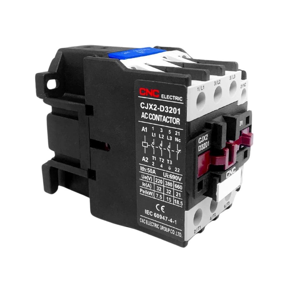 Contator Trifásico Tripolar Cjx2 - D 3201 24V 32A