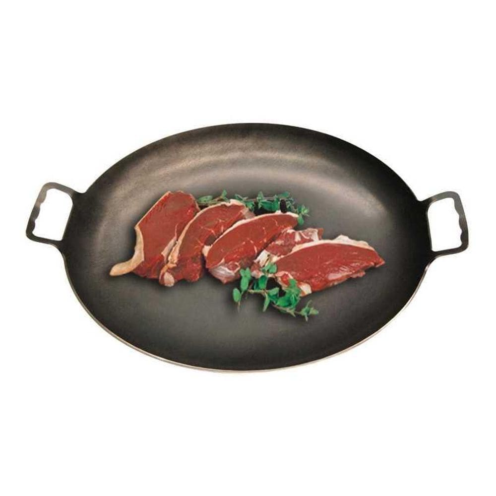 Chapa Campeira com Alça - Côncava / 450mm -  Progás.