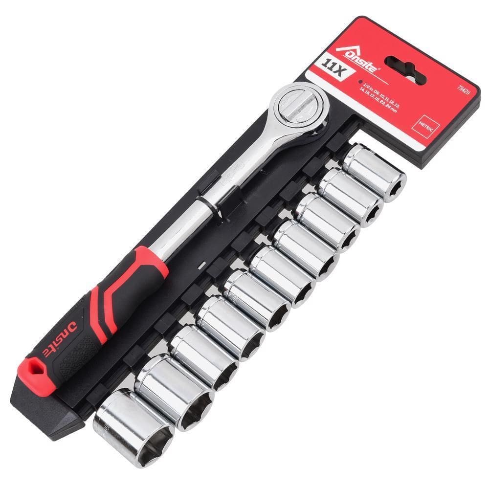 Jogo De Soquetes Sextavado-M3 10 Á 24Mm  734211  - Onsite