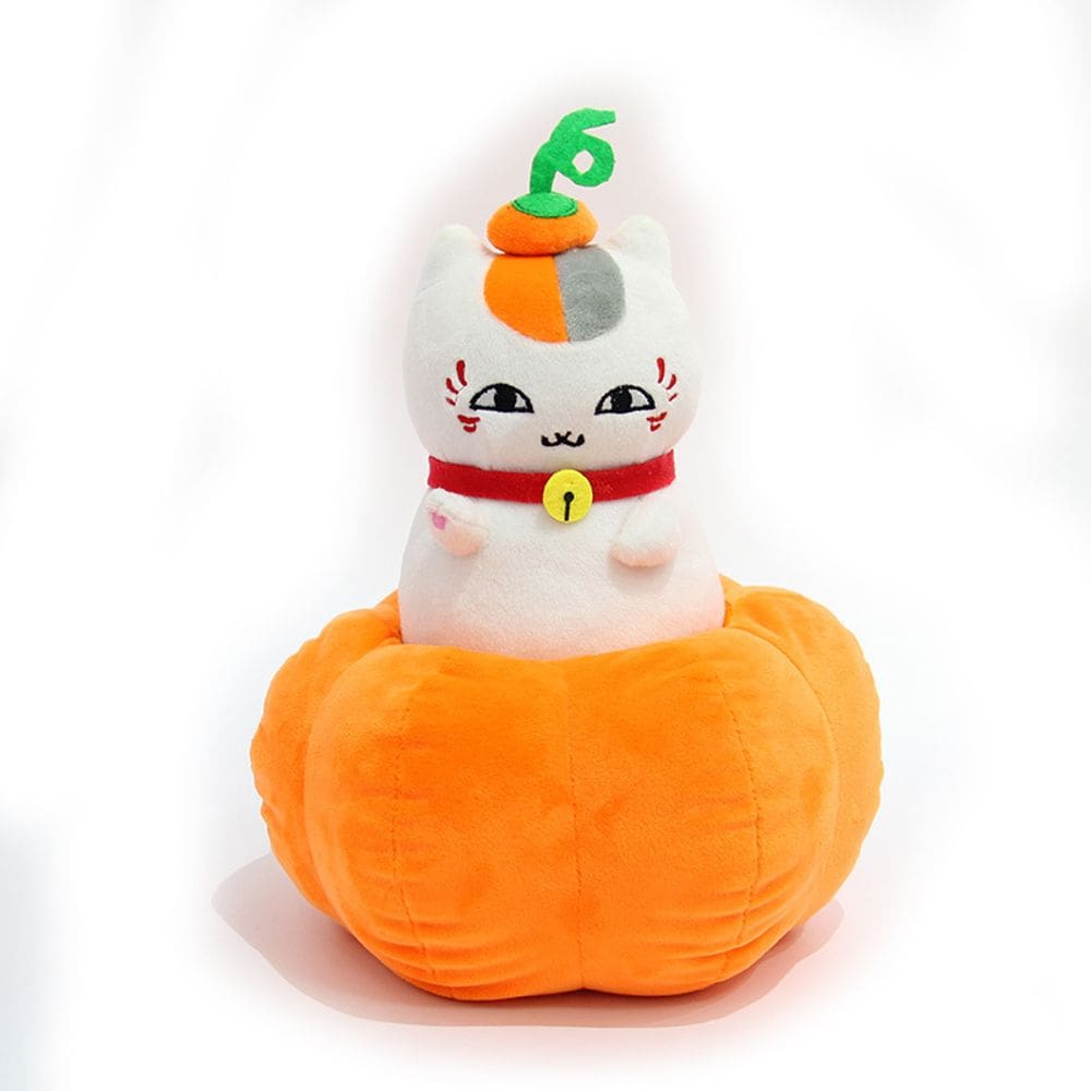 Boneca de brinquedo de pelúcia, abóbora de Halloween, 20 cm de altura