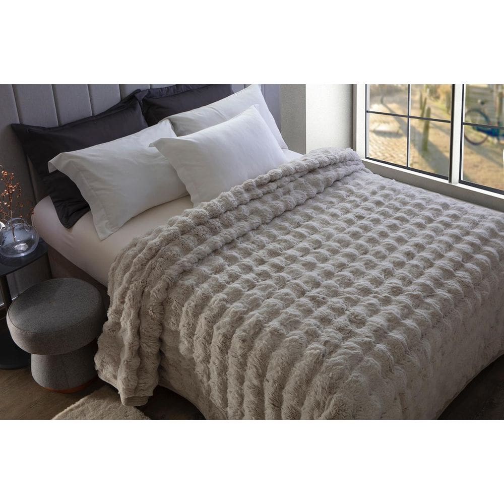 Cobertor King Size Lili Katz 9D Ocean Bege 2,20X240M Jolitex