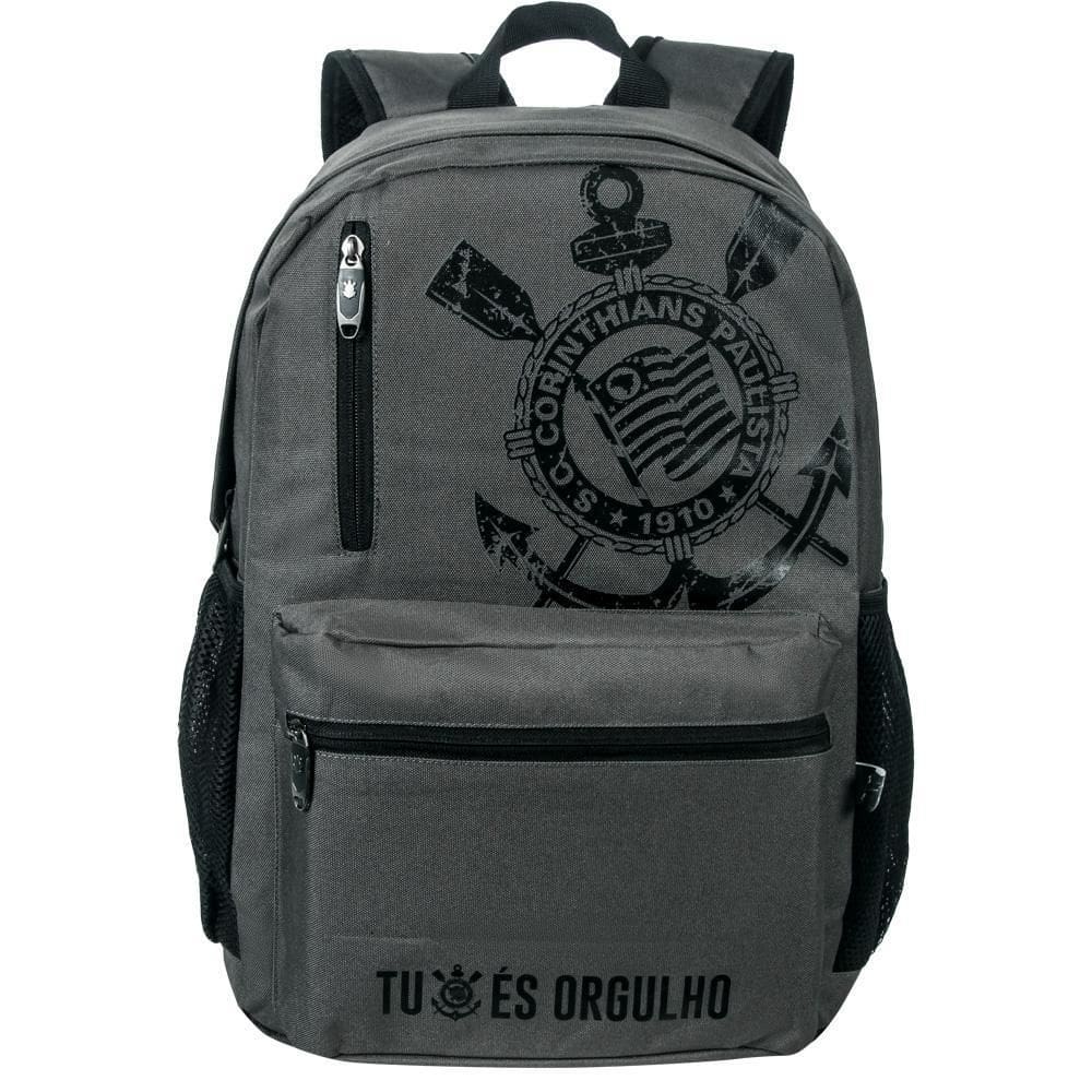 Mochila Futebol Esportiva Escolar Corinthians Poderoso Timão Oficial