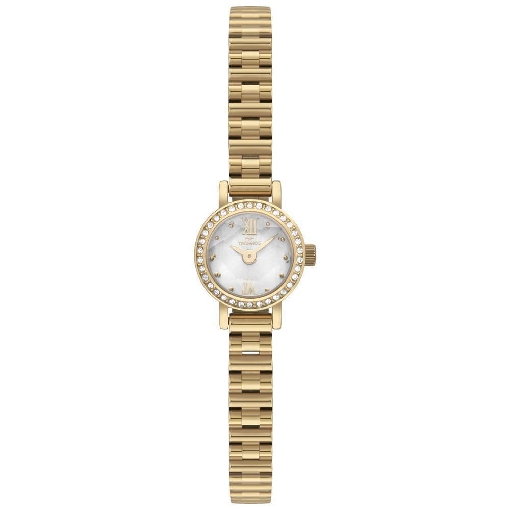 Relógio Technos Mini Petit 1042Ac/1K Dourado Feminino