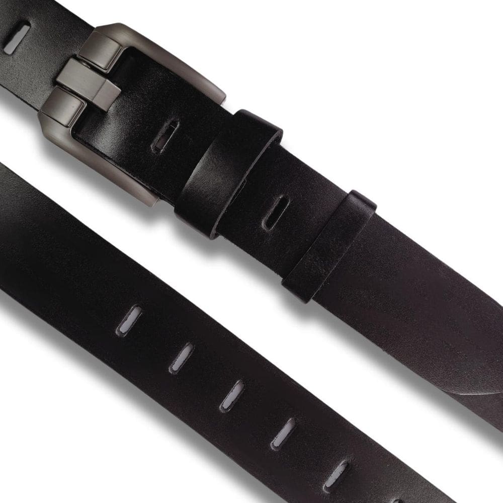 Cinto 100% Couro Masculino Fivela Quadrada Arizona.