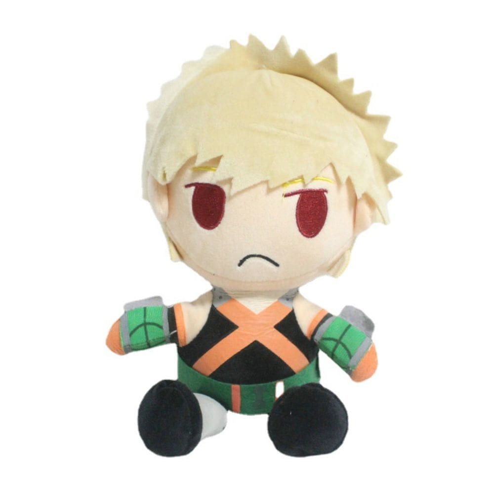 Boneca de pelúcia Bakugous Katsuki My Hero Academia 18cm