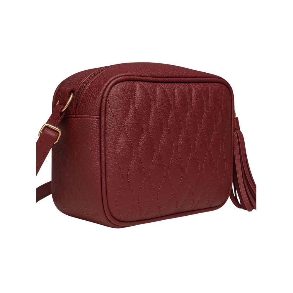 Bolsa Feminina Couro Atual Colors 1563 - Vinho