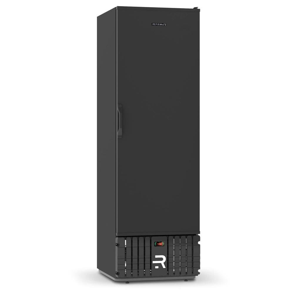 Expositor Vertical Congelados Refrimate 570 Litros Porta Sólida Preto 220V VCCO570PSEB