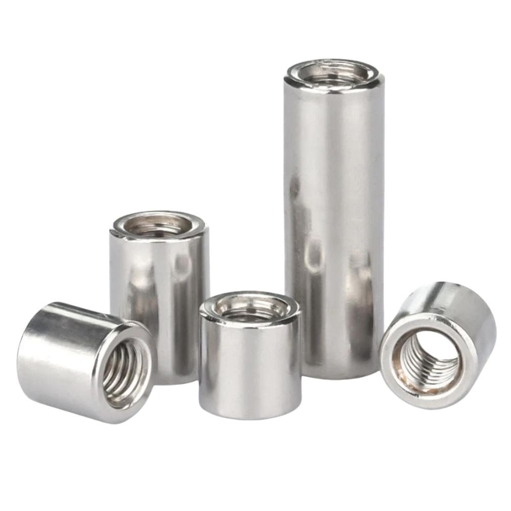 Kit 28 Porca Espaçador Extensor Com Rosca Inox M8 5 Tamanhos