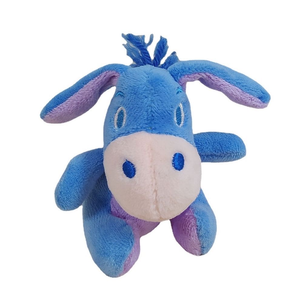 Brinquedo de pelúcia Desenho Animado Little Blue Donkey 11cm