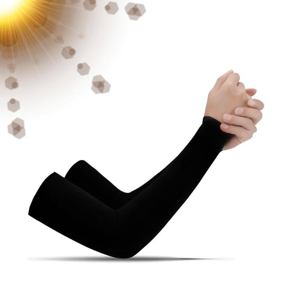 Manguito Proteção Solar 1 Par Uv50+ Unissex Para Esportes