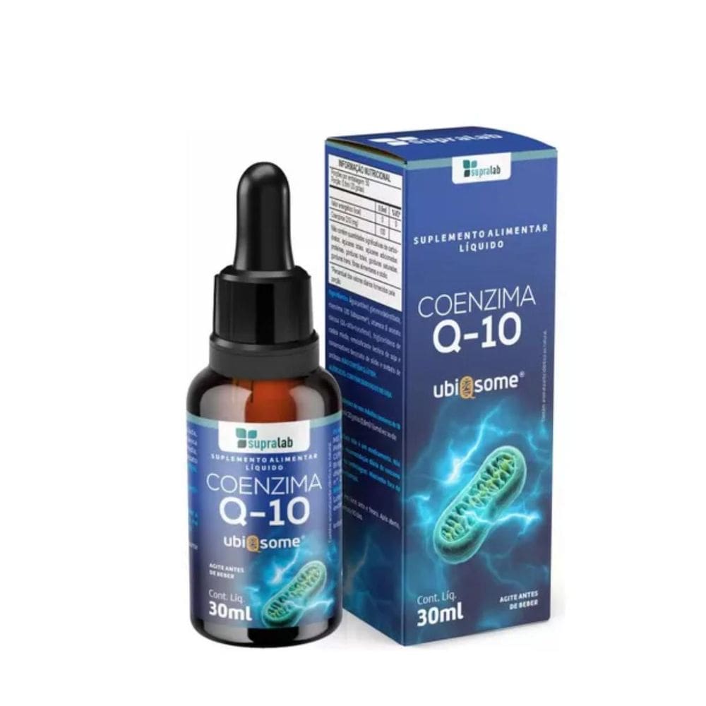 Coenzima Q10 Em Gotas 30Ml - Supralab