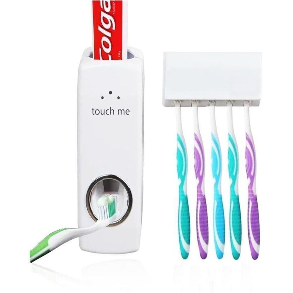 Dispenser Aplicador Pasta Dente Creme Dental Escovas Suporte