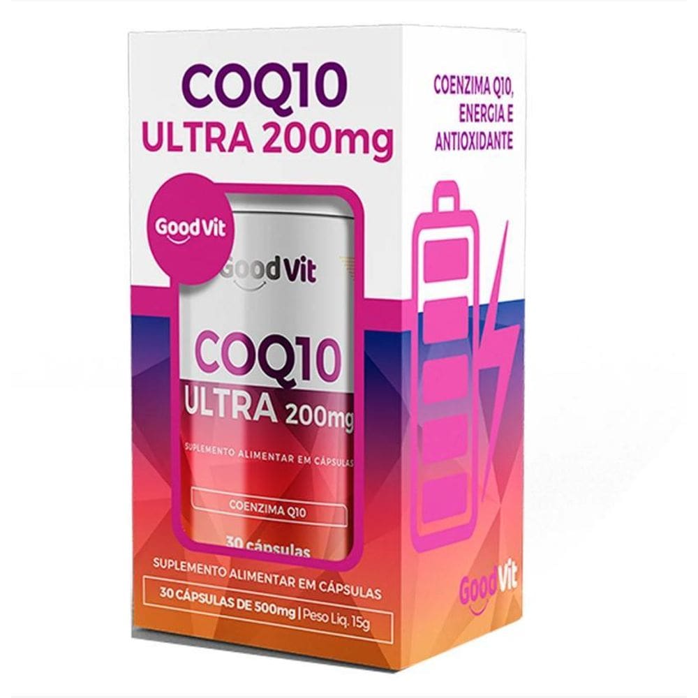 Coenzima Q10 Ultra 200Mg C/30 Cápsulas - Good Vit