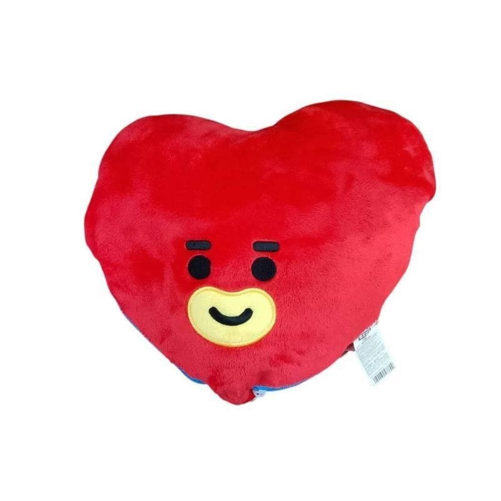 Almofada Que Vira Manta Infantil 2 Em 1 Bt21 Tata K-Pop
