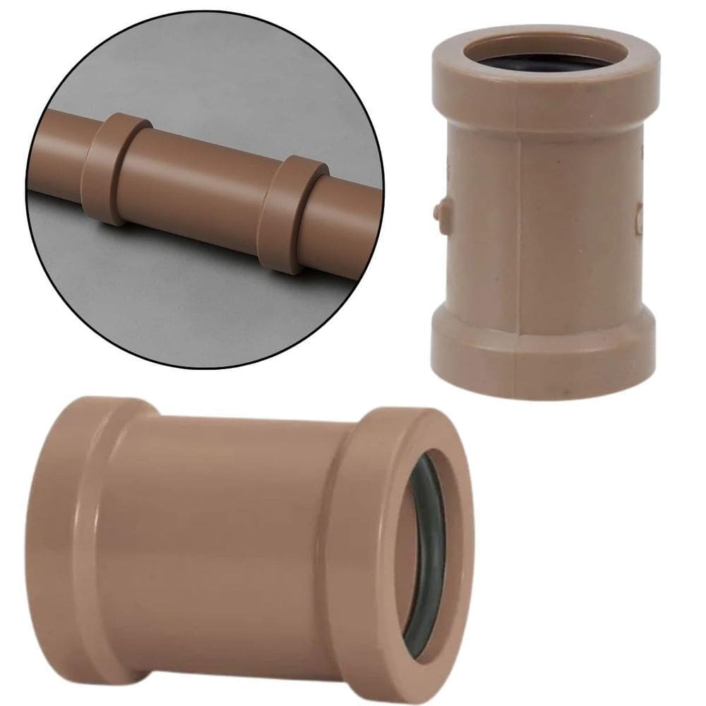 Luva De Correr Pvc Soldável Para Encanamento Conexão 25Mm