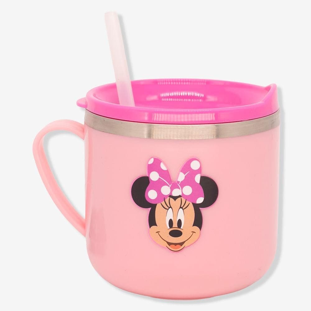 Caneca Flip Infantil Minnie Mouse - Disney