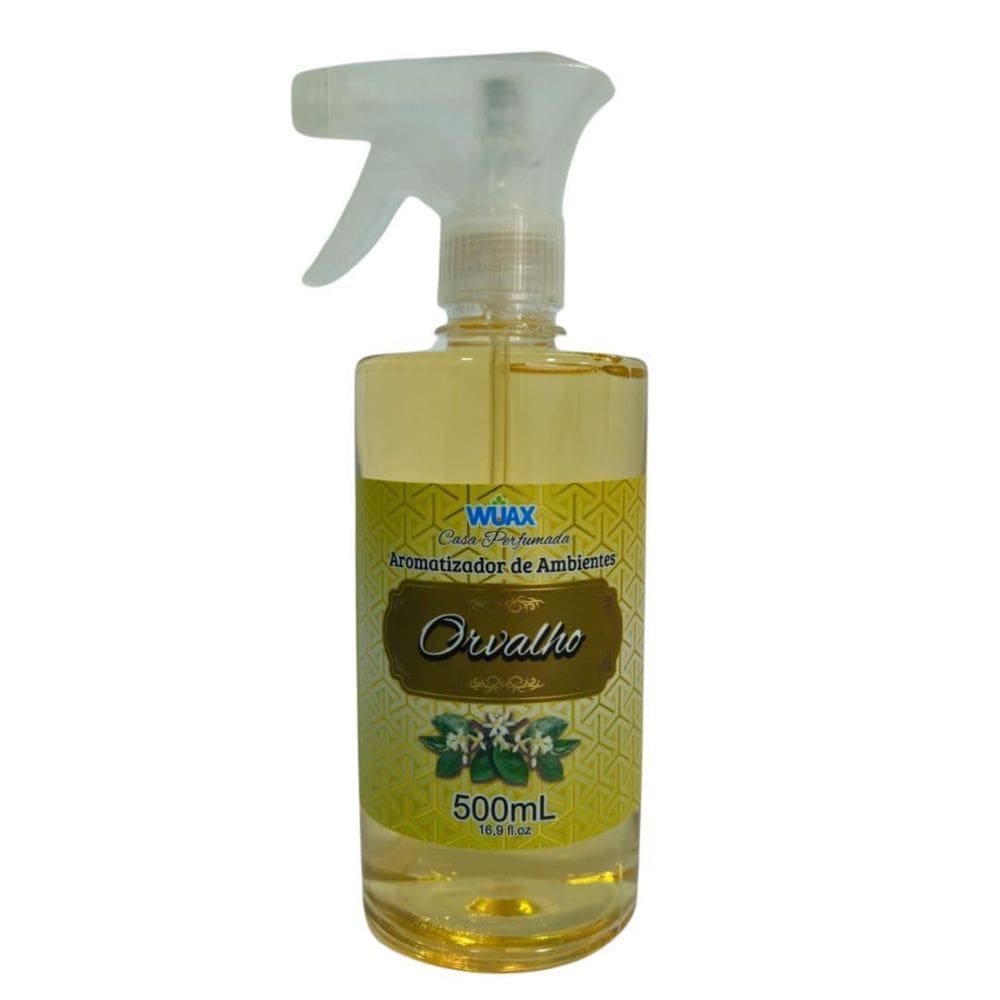 Aromatizador De Ambientes E Tecidos Spray 500Ml Orvalho