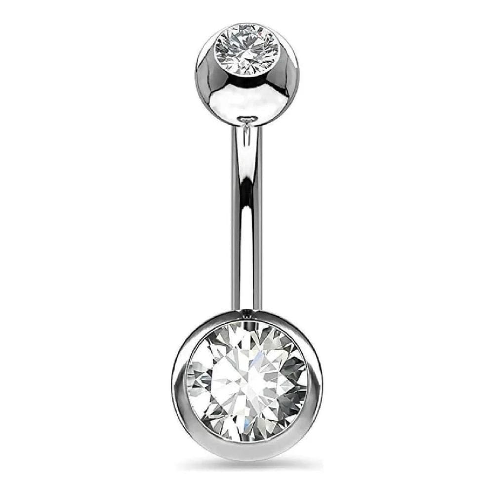 2X Animo Shop Piercing Titânio Umbigo