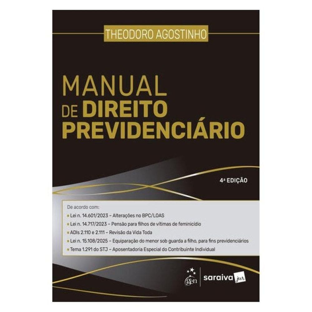 Manual De Direito Previdenciário - 4ª Edição 2026