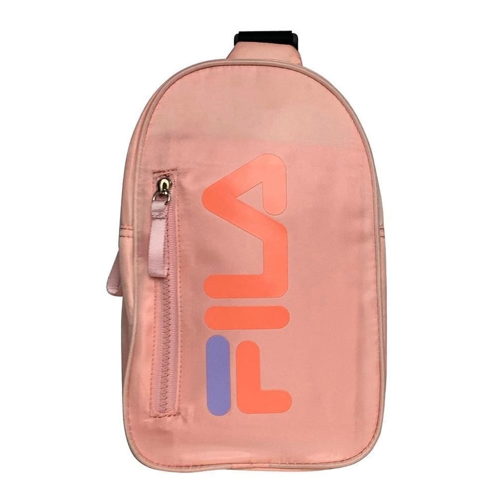 Mochila Transversal Fila Unissex Megan Rosa