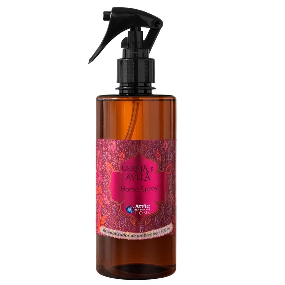 Home Spray Aroma Cereja E Avelã 500 Ml