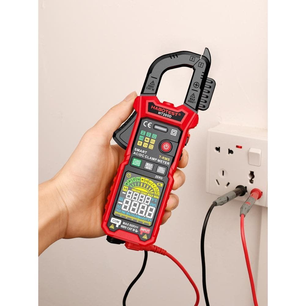 Multimetro Amperimetro Ac/Dc 600A Mod. Ht205D 6000