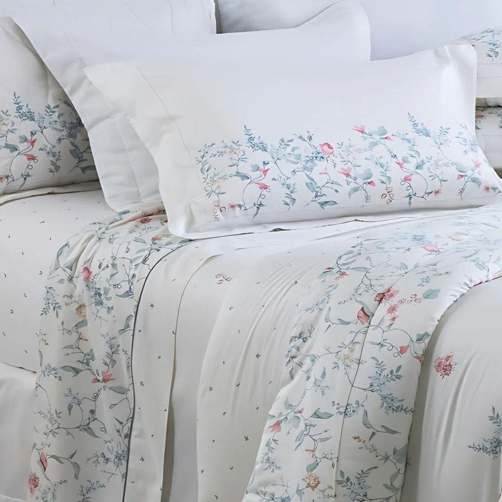 Jogo De Cama Casal 300 Fios Kacyumara Satinee 04 Peças Siera