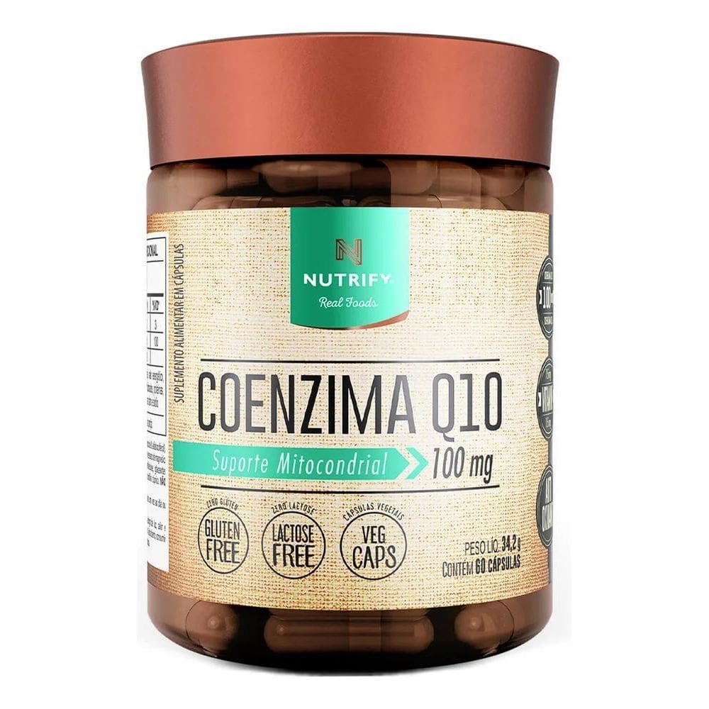 2X Coenzima Q10 100Mg 60 Cápsulas Nutrify