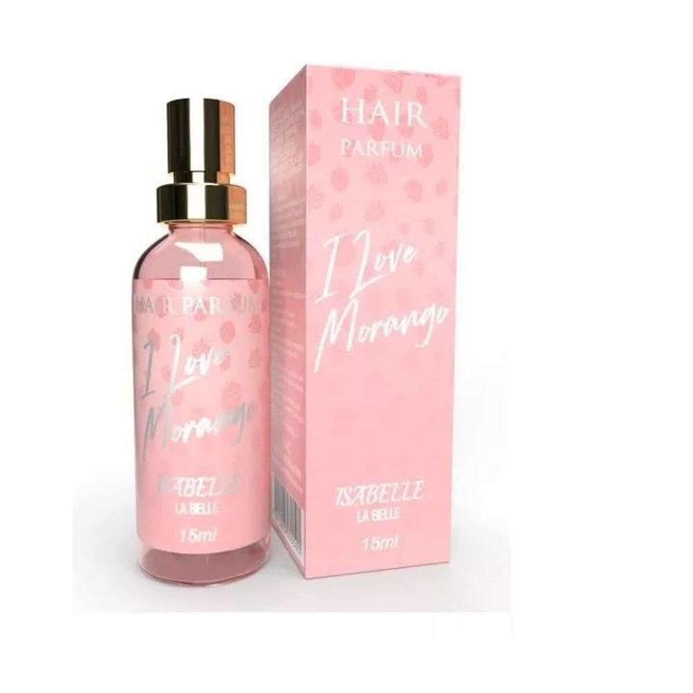 Perfume Para Cabelo I Love Morango - Isabelle La Belle