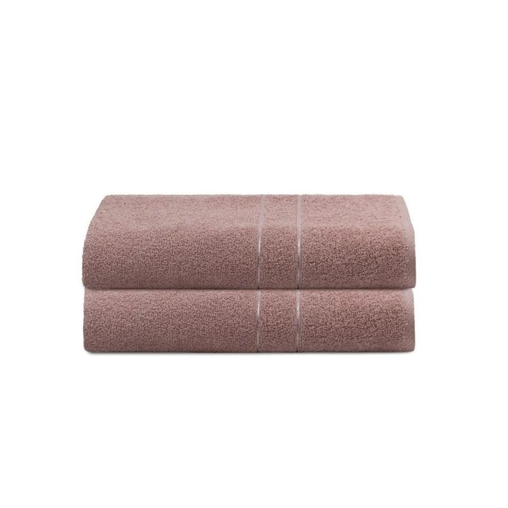 Kit 2 Toalhas De Rosto Galaxy Camesa 45X80Cm Algodão 400G/M