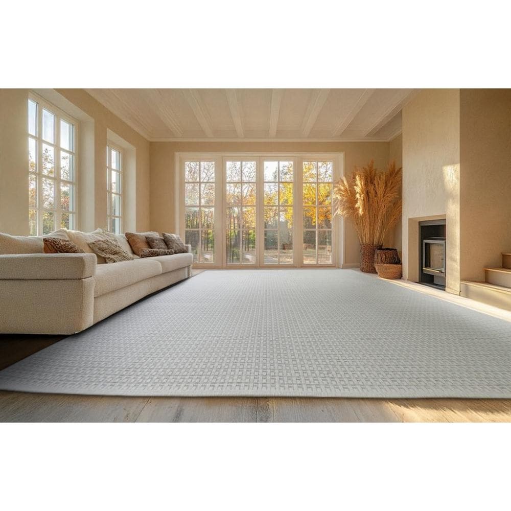 Tapete Artesanal Look Cattleya - 11 White 150X200 Cm