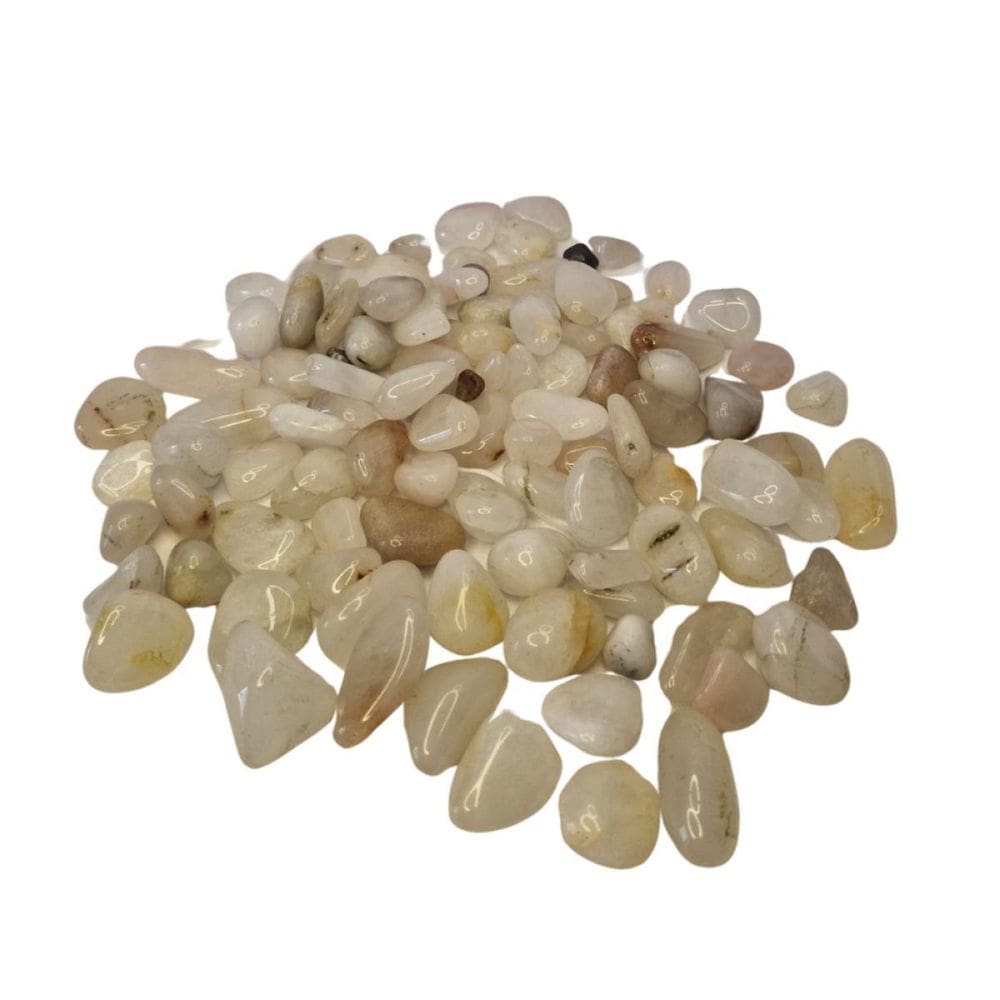 Pedra Quartzo Leitoso 1 A 2 Cm 1 Kg Natural