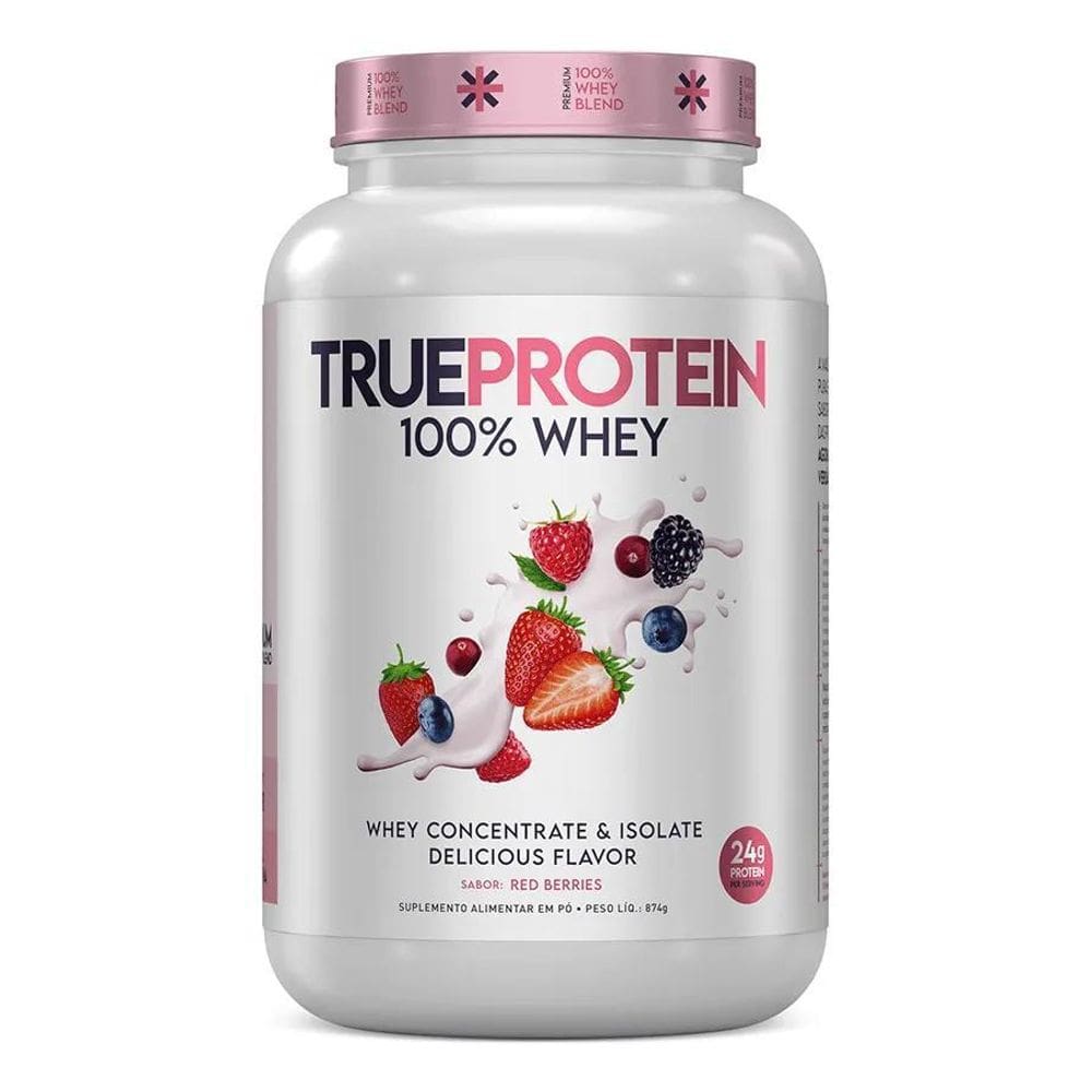 2X True Protein 100% Whey Concentrado Isolado 874G True Sour