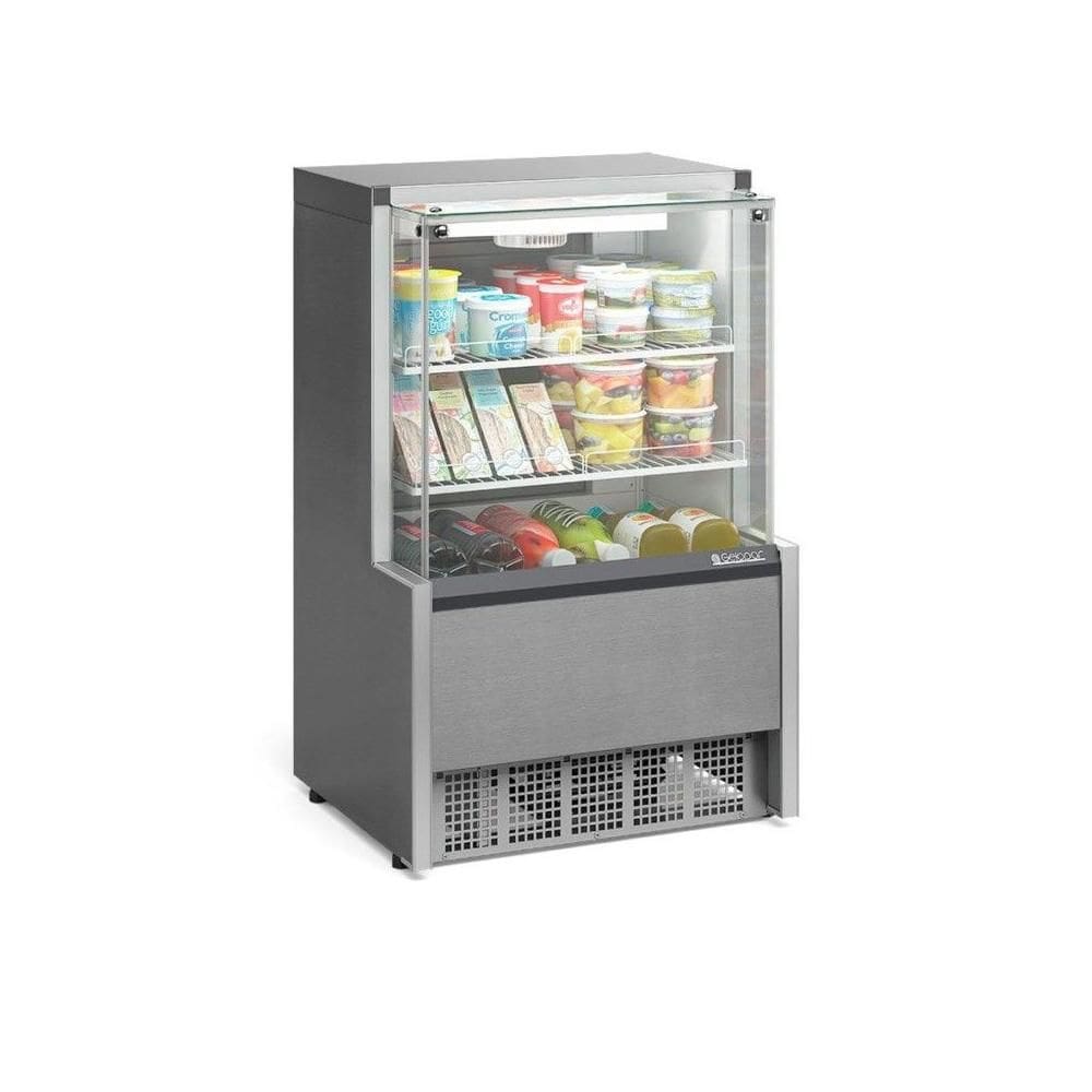 Vitrine Refrigerada Ar Forçado Gelopar75 m Inox 127V GPFA-075R