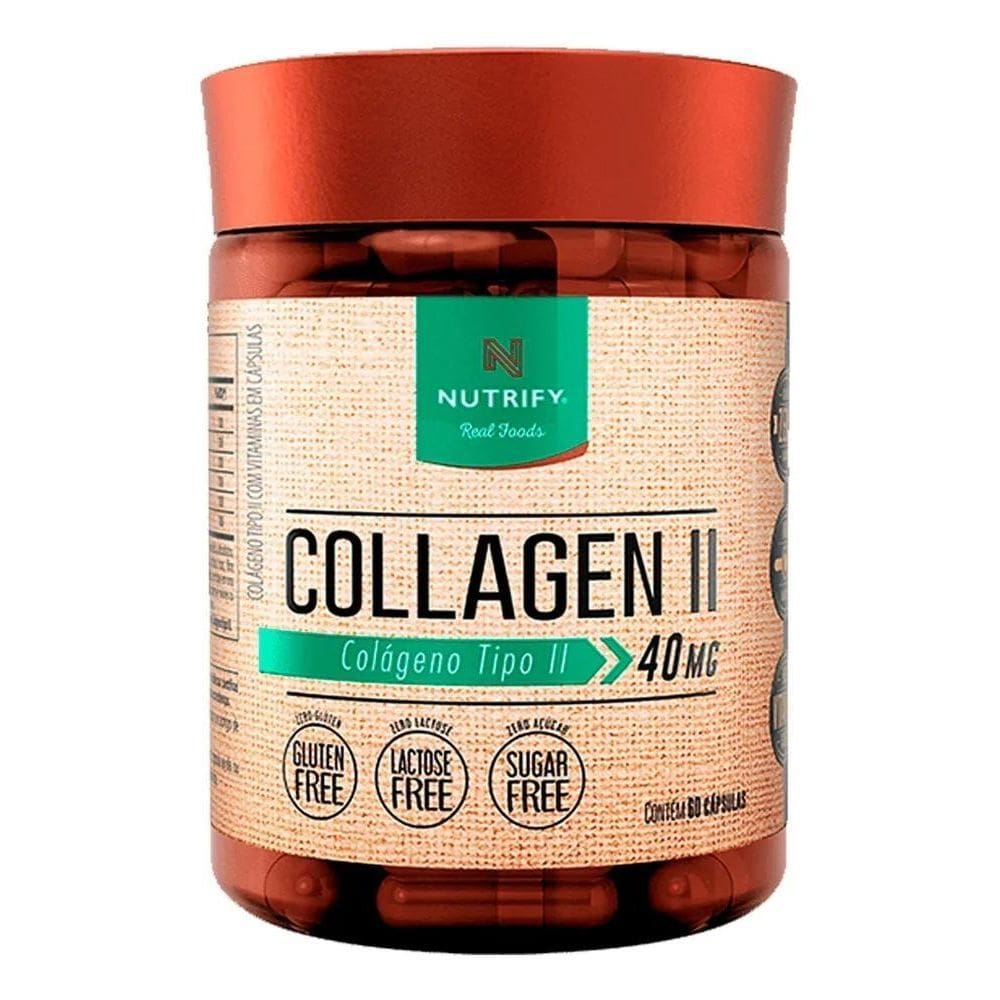 2X Nutrify Collagen Tipo Ii - 60 Cápsulas