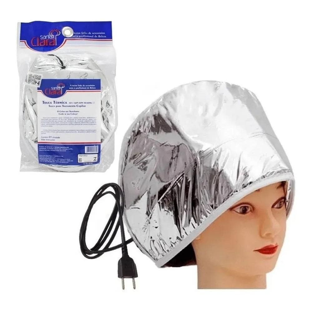 2X Touca Elétrica Térmica Metalizada Santa Clara