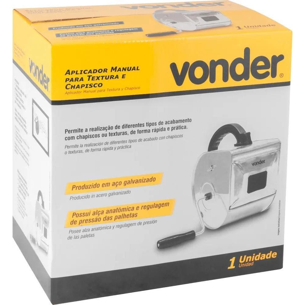 2X Máquina Aplicador Manual Textura Chapisco Chapiscadeira