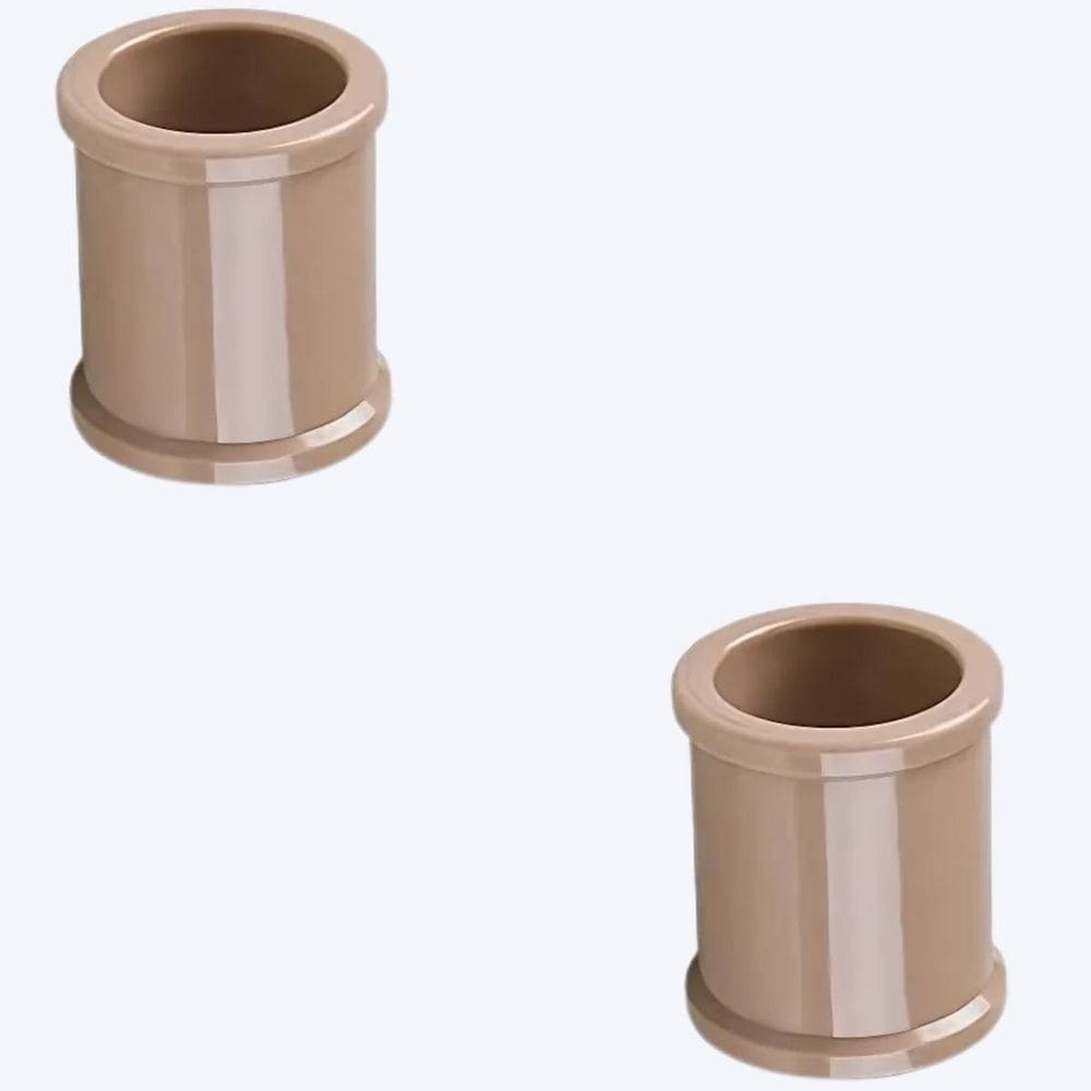 Luva Pvc 50Mm Soldável Conexão Encanamento Kit 02 Un