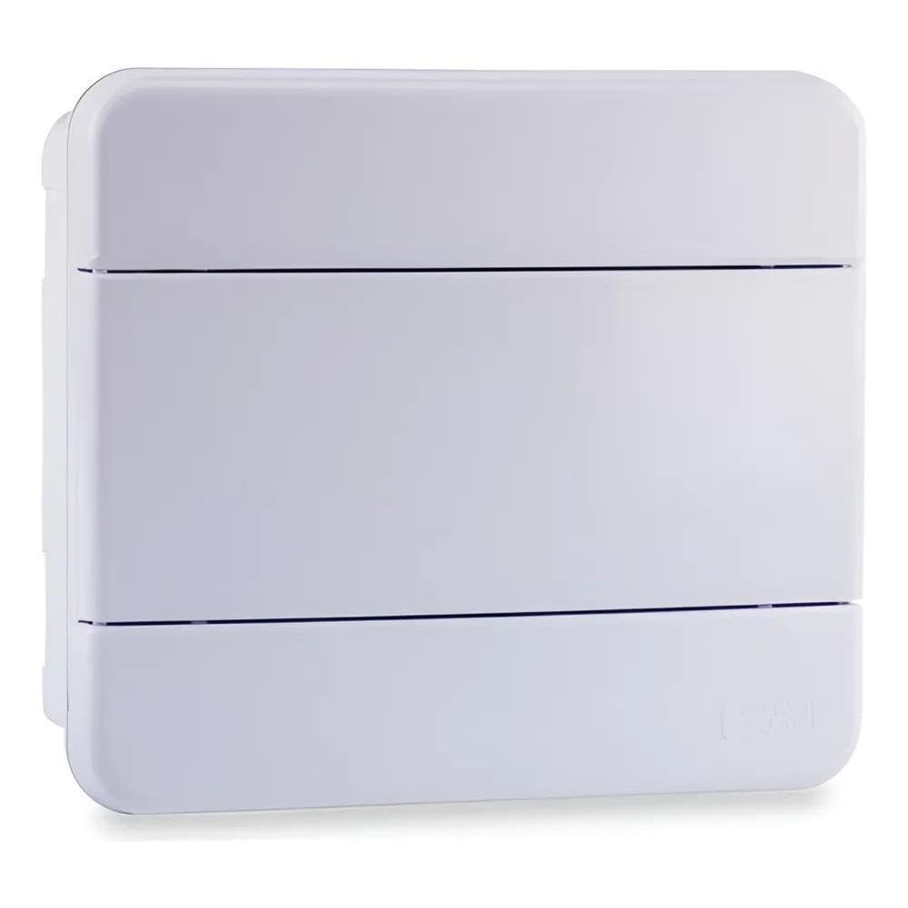 Quadro De Distribuição Embutir Para 8 Disjuntores Forceline