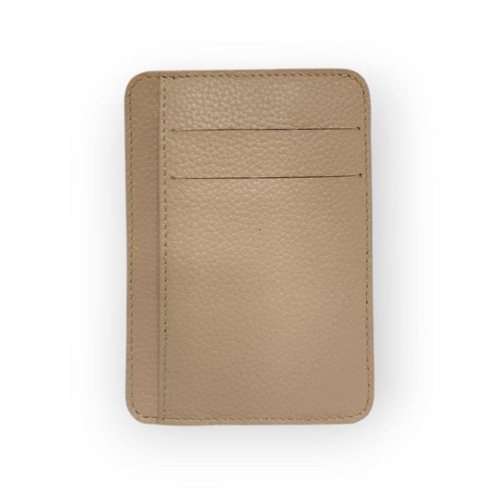 Porta Cartões Feminina Em Couro Deserto