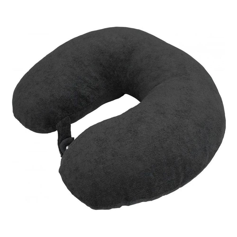 Travesseiro De Pescoço Anatômico Viagem My Travel Preto