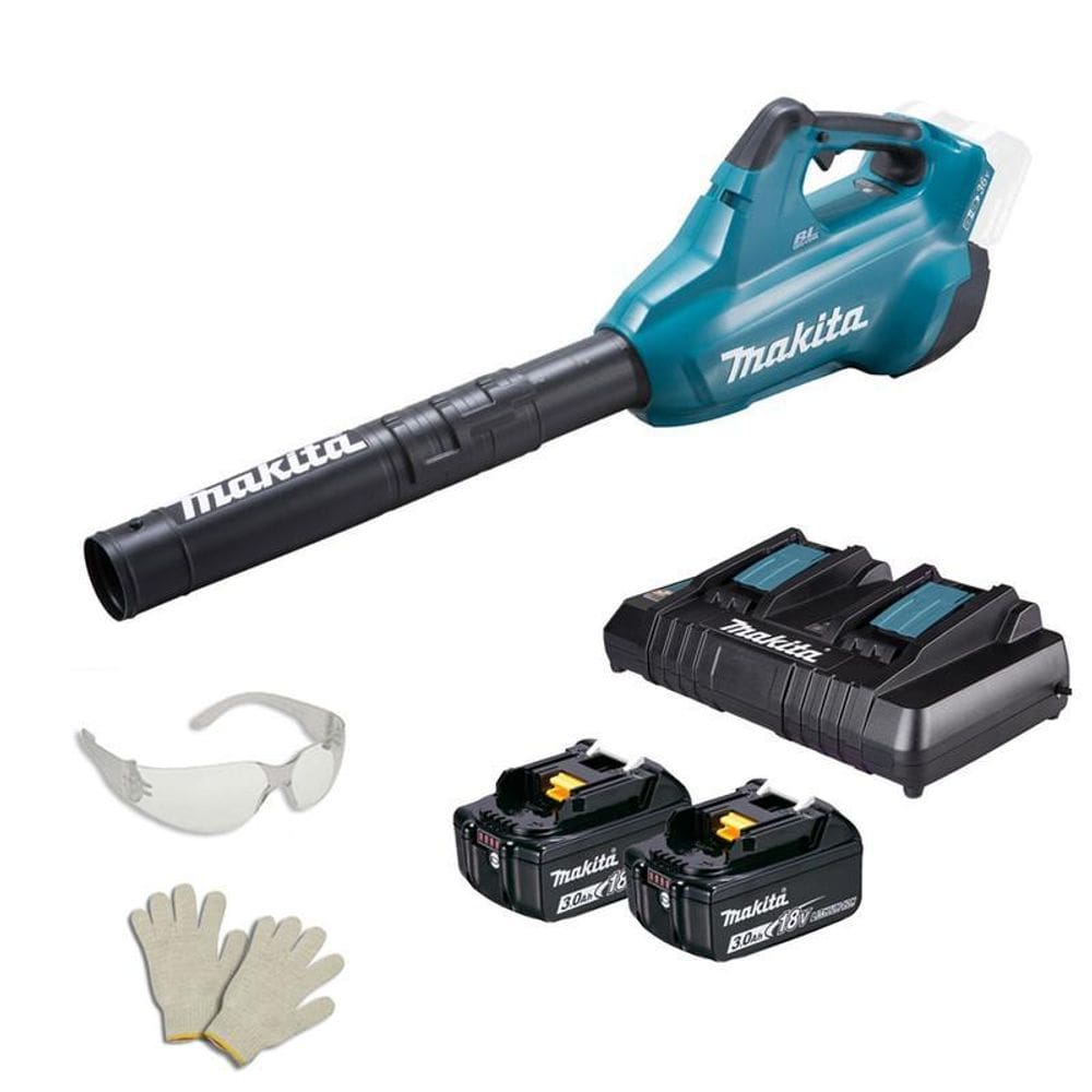 Soprador De Folha Dub362Z 36V Makita + 2Bat 3A + Carreg 127V
