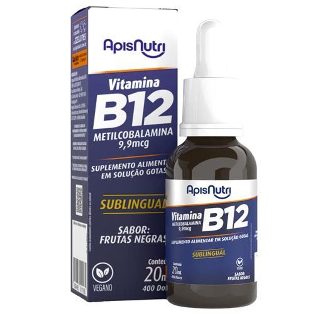 Suplemento De Vitamina B12 Gotas 20Ml