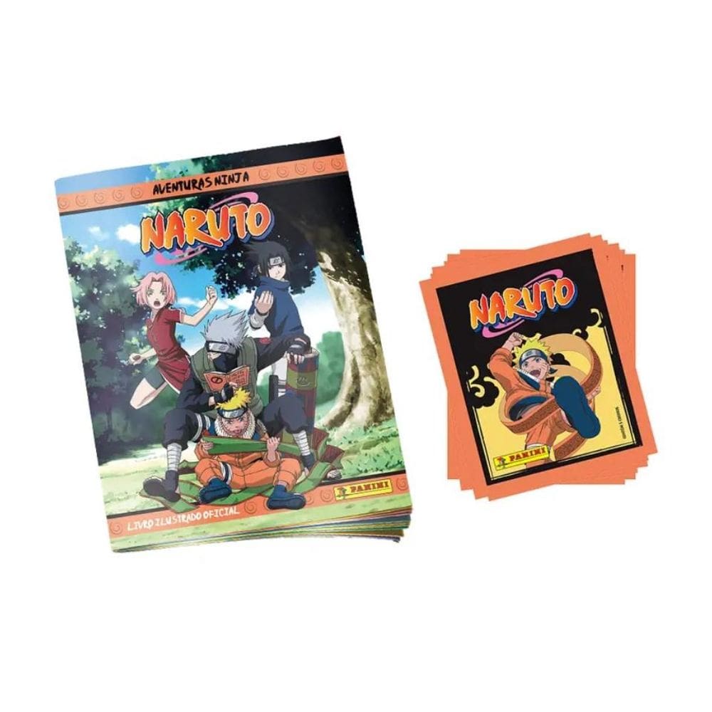 NARUTO CLASSIC - Álbum Capa Cartão + 12 Envelopes