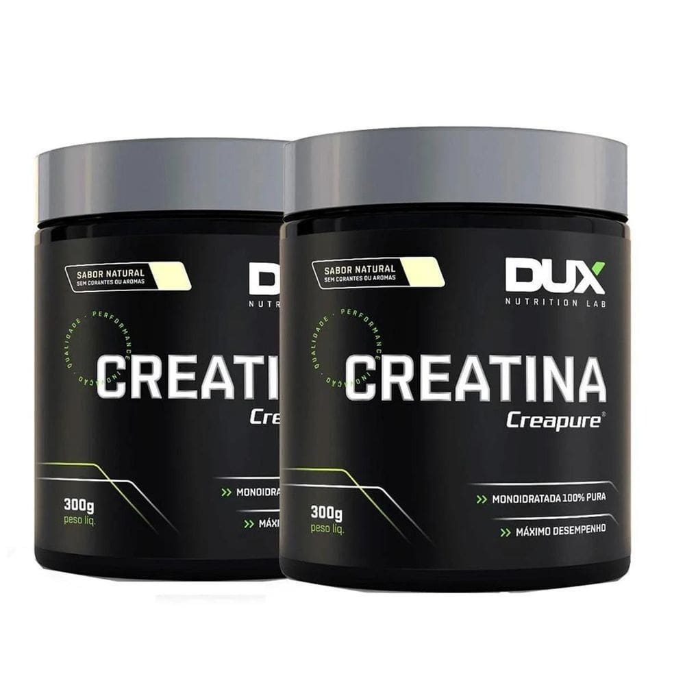 Kit 2X Creatina 100% Creapure 300G Dux Nutrition