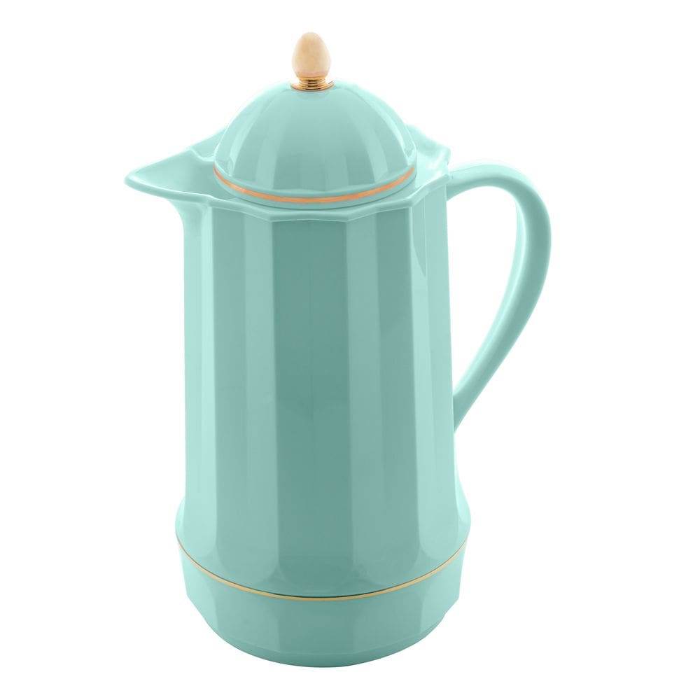 Garrafa Térmica de Plástico para Café/Chá Genova Verde 1 Litro Lyor