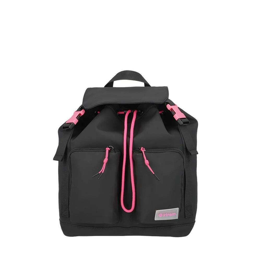 Mochila Xtrem Feminina Aria 3Xt Preto E Rosa