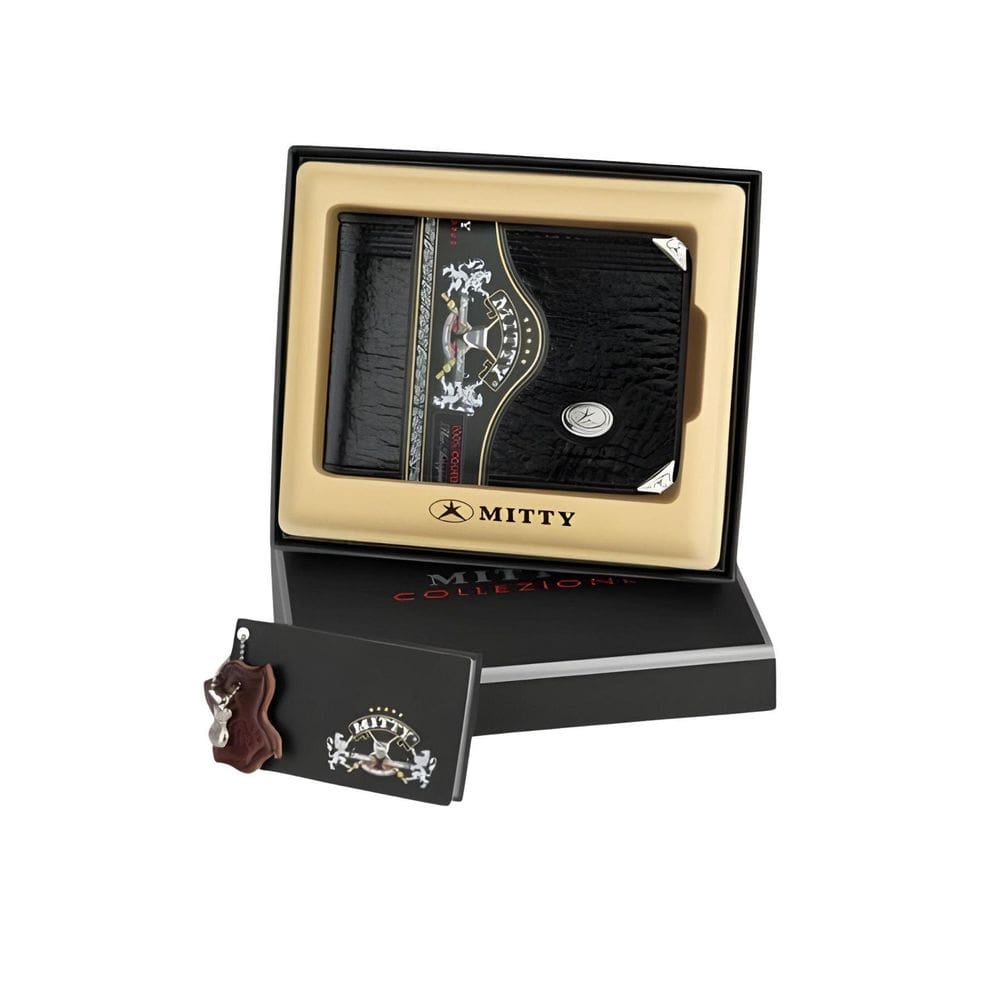 Carteira Mitty Couro Cor Preto - M21